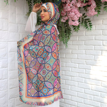 شيلة شيفون - مطبوع