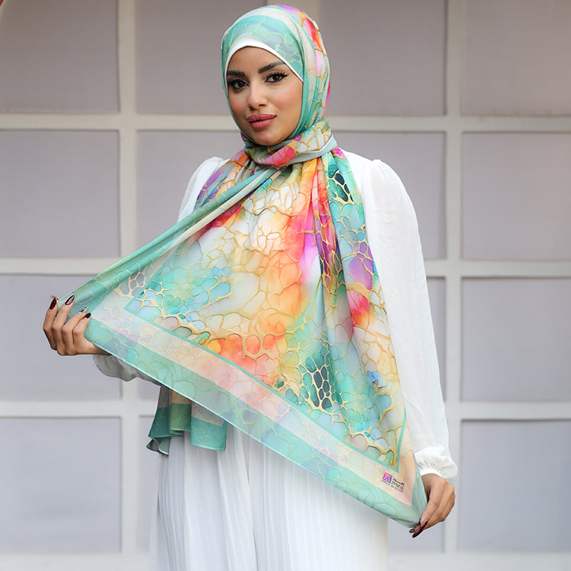 Chiffon Hijab -Printed