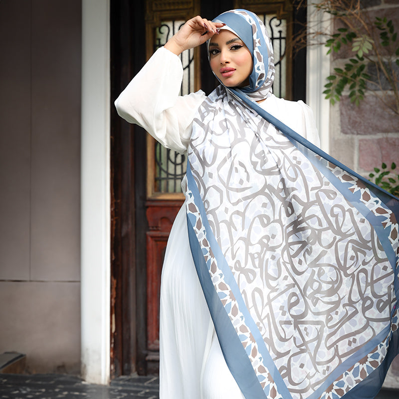 Chiffon Hijab -Printed