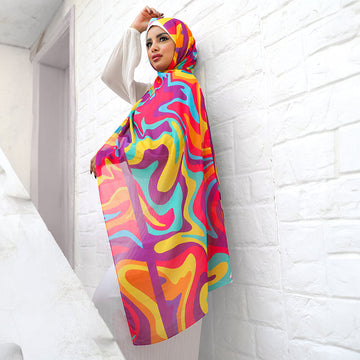 Chiffon Hijab -Printed