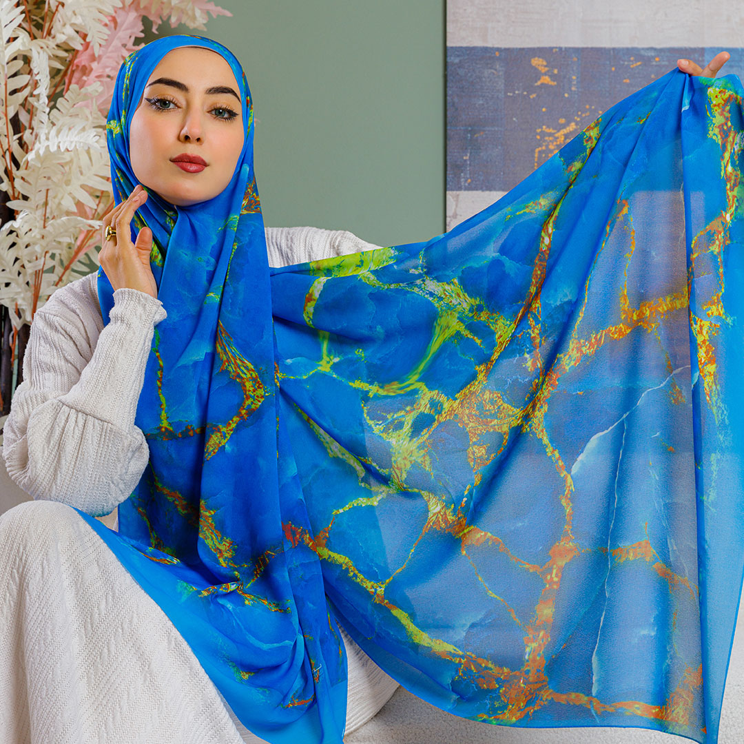Chiffon Hijab -Printed