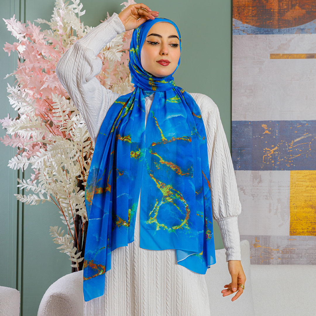 Chiffon Hijab -Printed