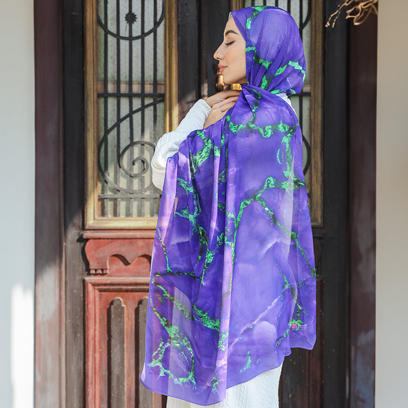 Chiffon Hijab -Printed