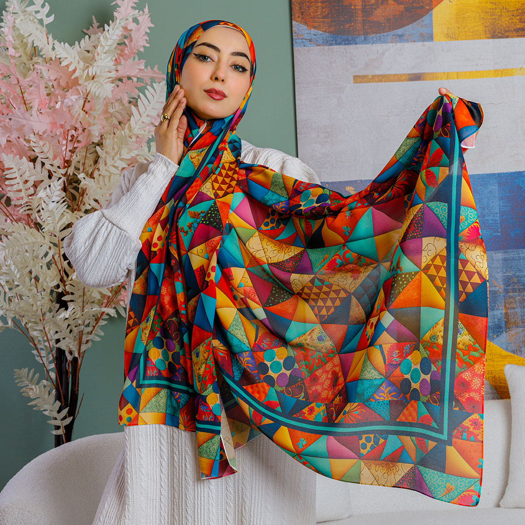 Chiffon Hijab -Printed