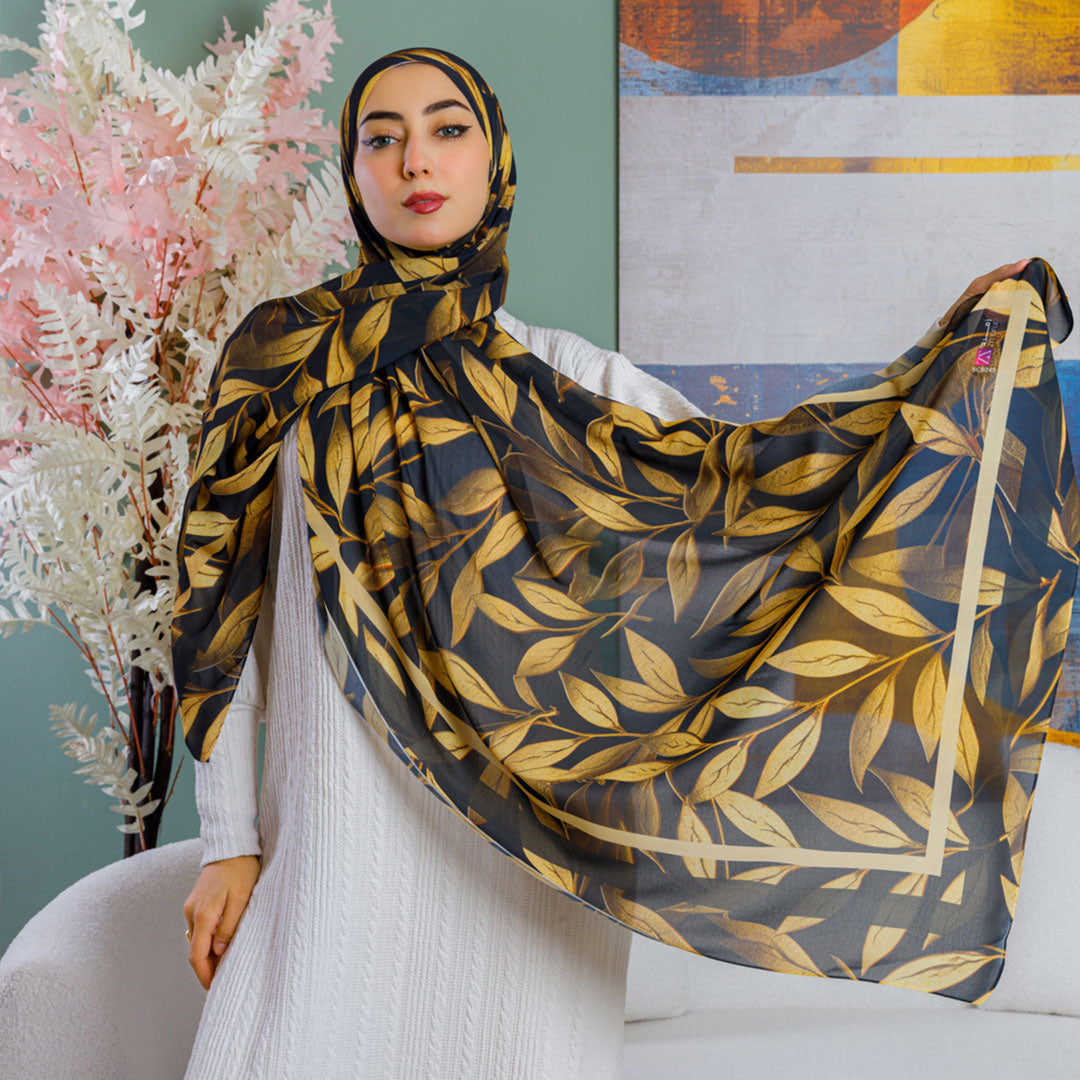 Chiffon Hijab -Printed