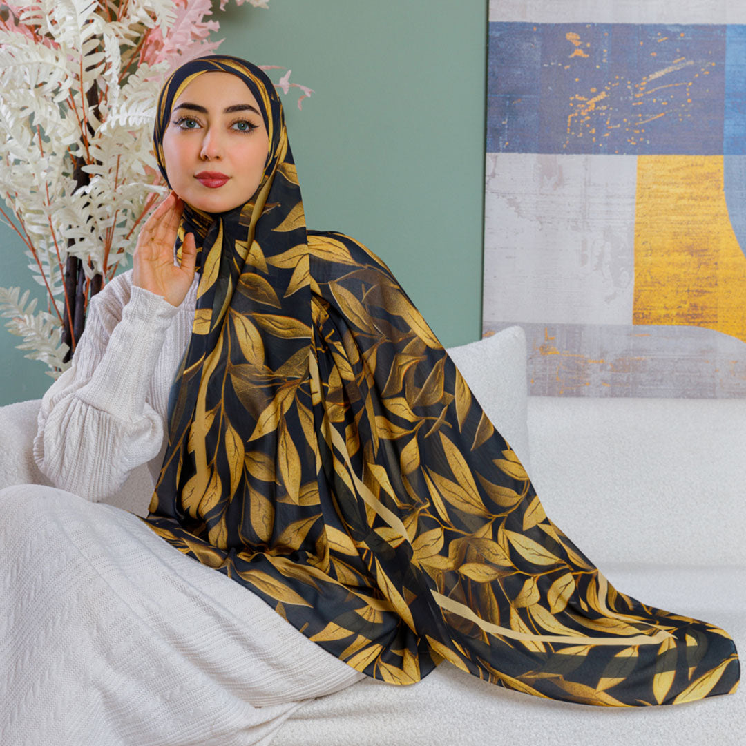 Chiffon Hijab -Printed