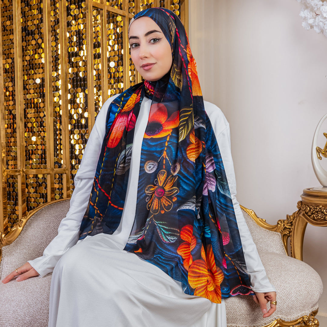 Chiffon Hijab -Printed