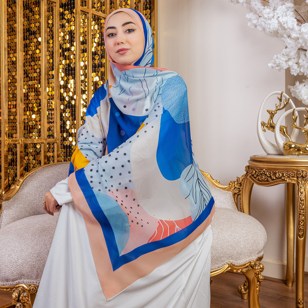 Chiffon Hijab -Printed