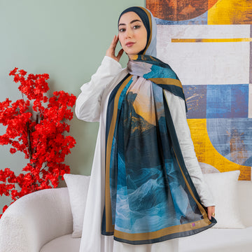 Chiffon Hijab -Printed