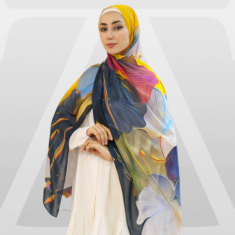 Chiffon Hijab -Printed