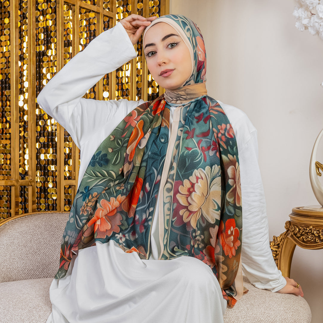 Chiffon Hijab -Printed