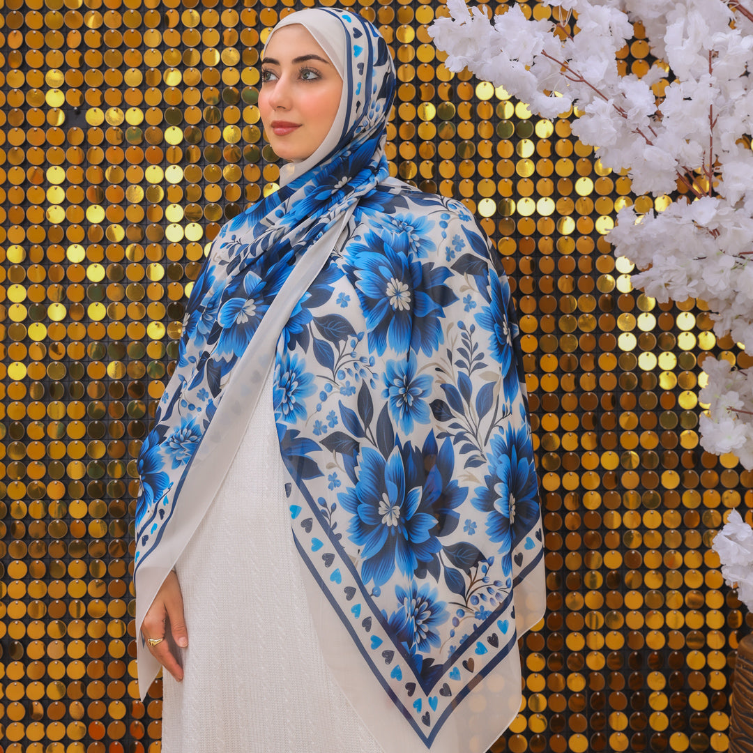 Chiffon Hijab -Printed