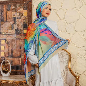 Chiffon Hijab -Printed