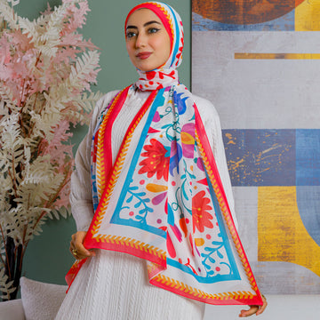 Chiffon Hijab -Printed