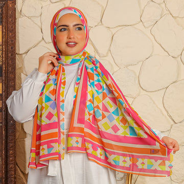 Chiffon Hijab -Printed
