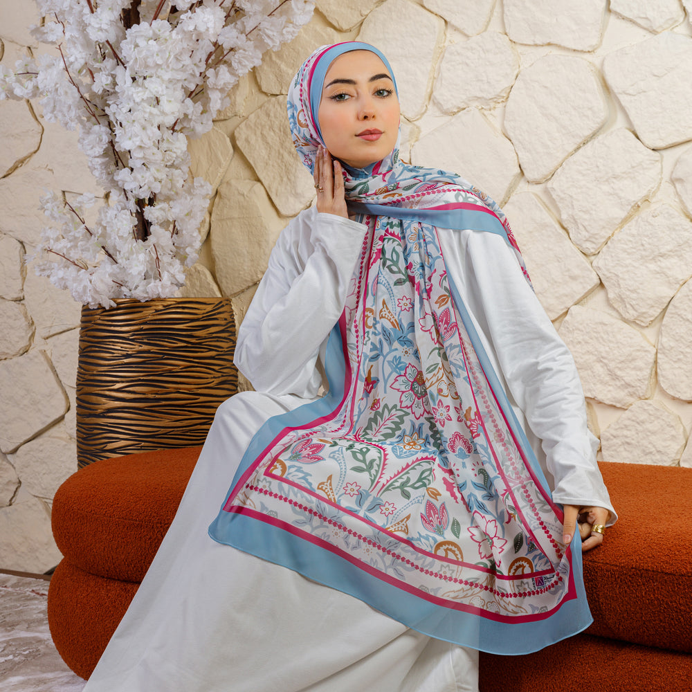 Chiffon Hijab -Printed