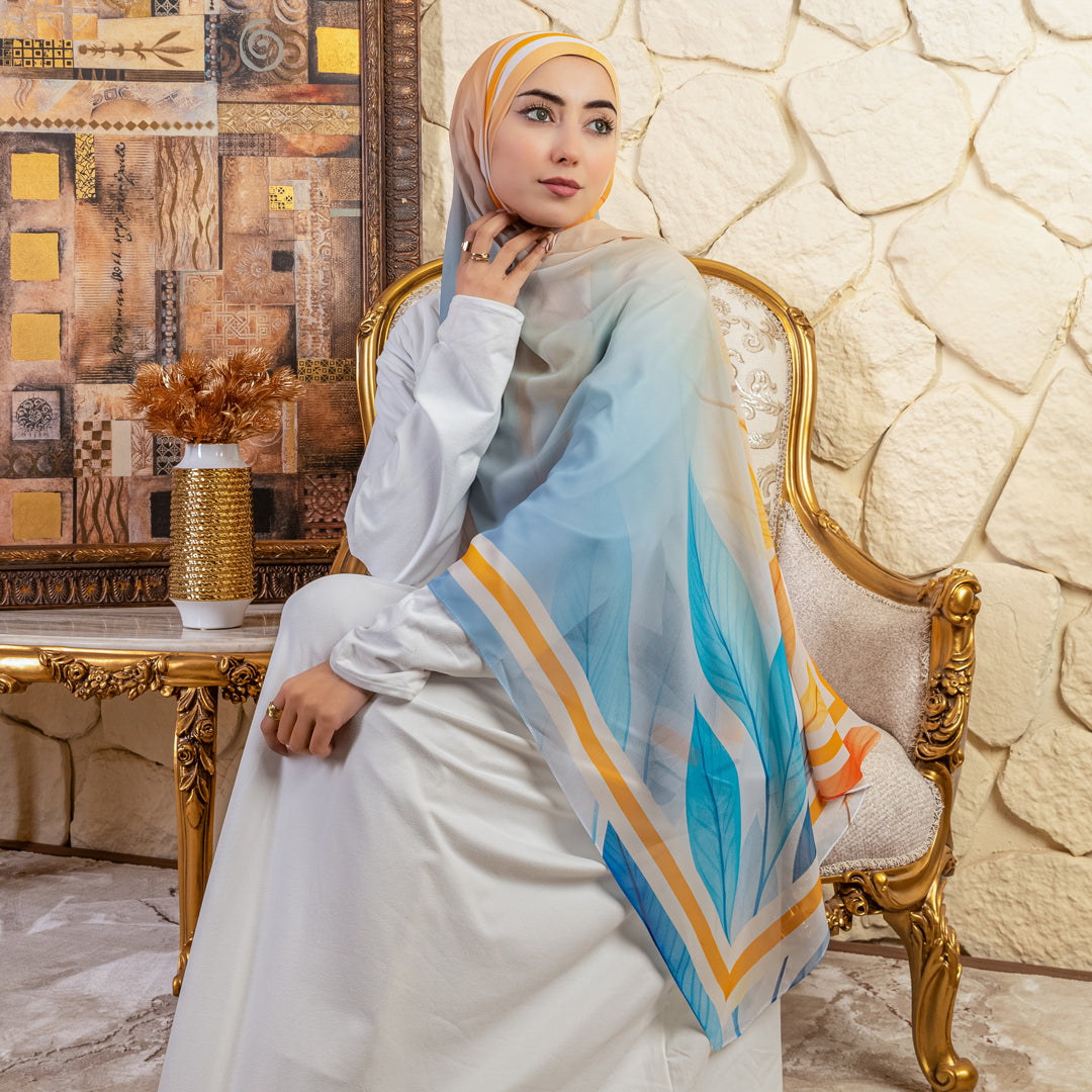 Chiffon Hijab -Printed