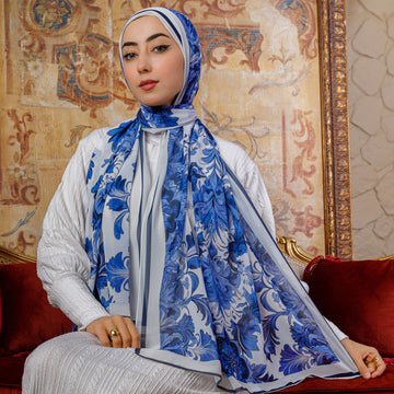 Chiffon Hijab -Printed
