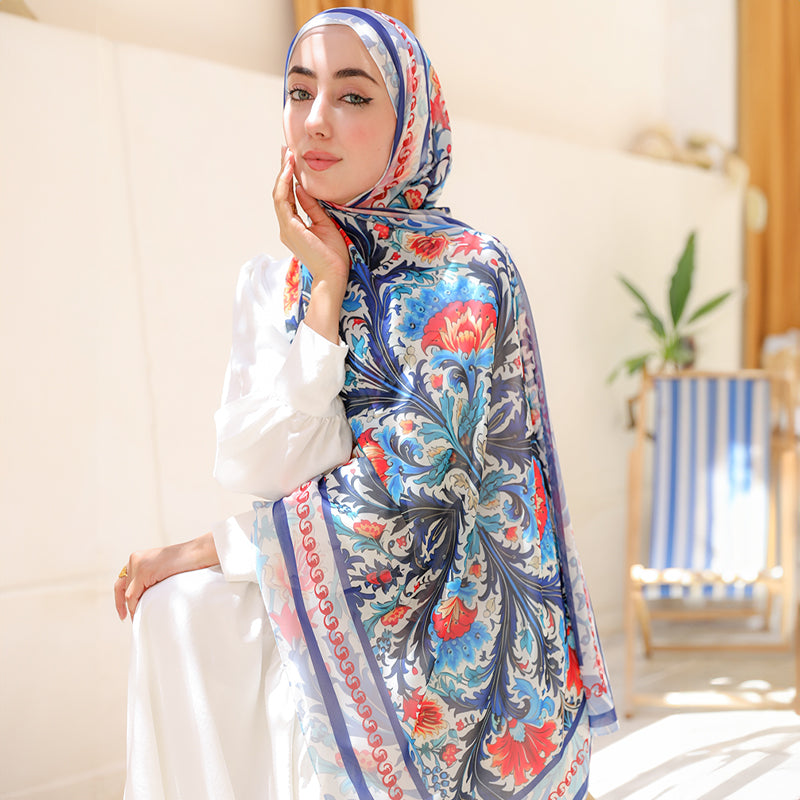 Chiffon Hijab -Printed