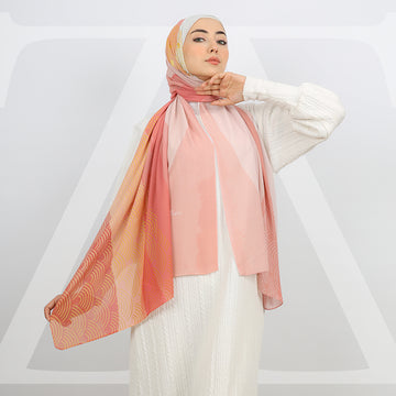 Mini Chiffon Hijab -Printed