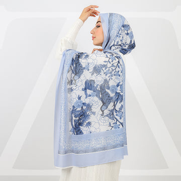 Mini Chiffon Hijab -Printed