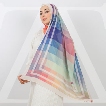 Mini Chiffon Hijab -Printed