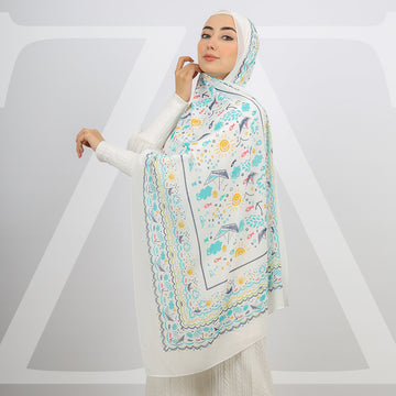 Mini Chiffon Hijab -Printed