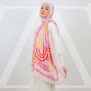 Mini Chiffon Hijab -Printed