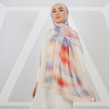 Mini Chiffon Hijab -Printed