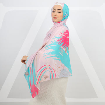 Mini Chiffon Hijab -Printed