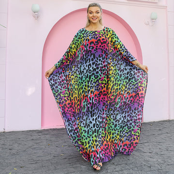 Dubai Chiffon Jalabiya- Printed