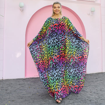 Dubai Chiffon Jalabiya- Printed