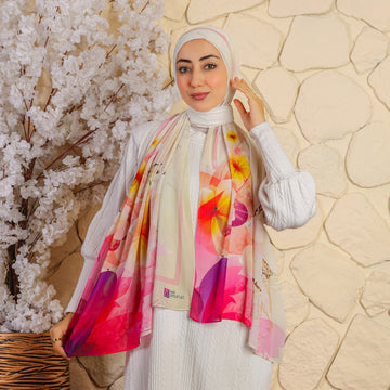 Chiffon Hijab -Printed