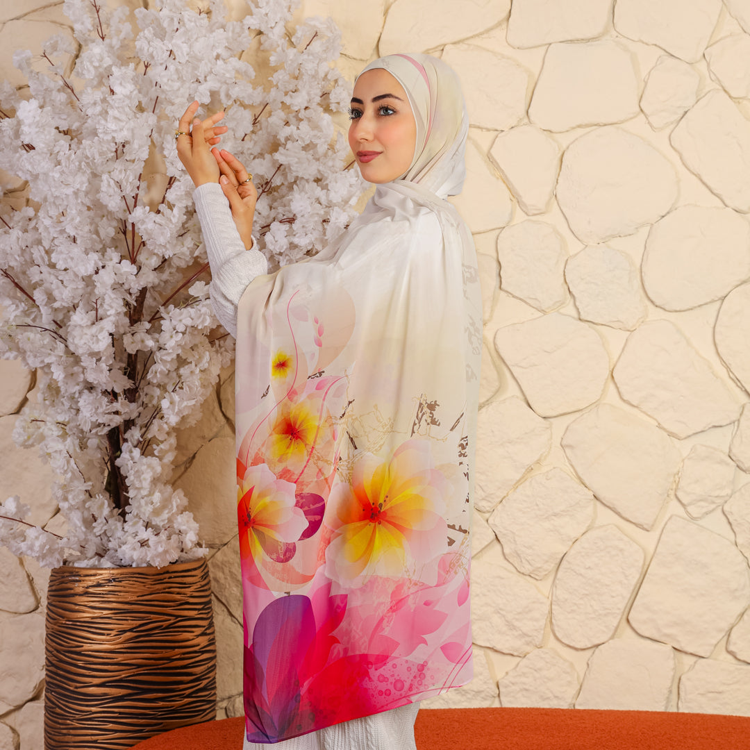 Chiffon Hijab -Printed
