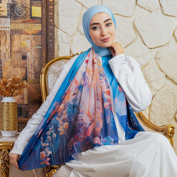 Chiffon Hijab -Printed
