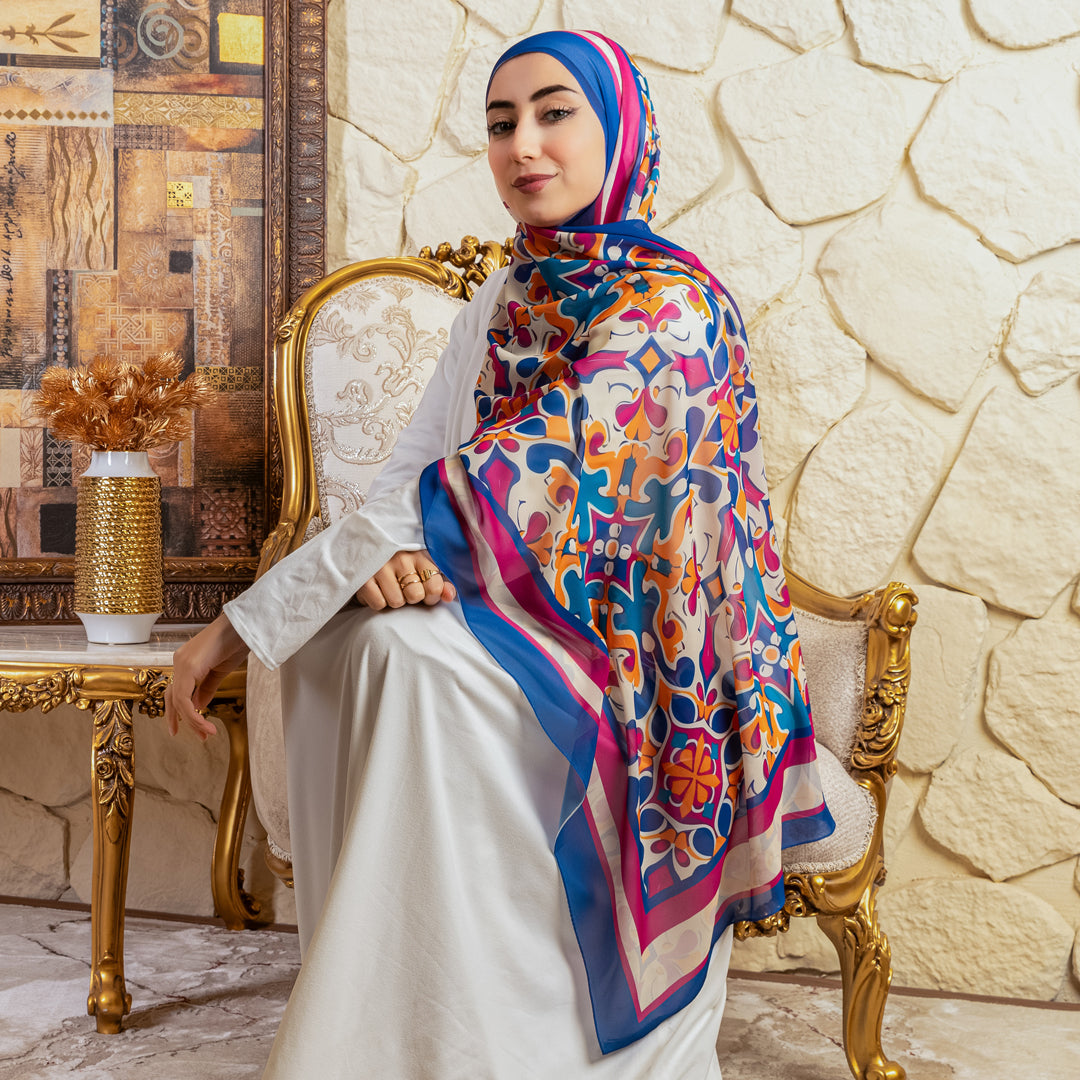Chiffon Hijab -Printed