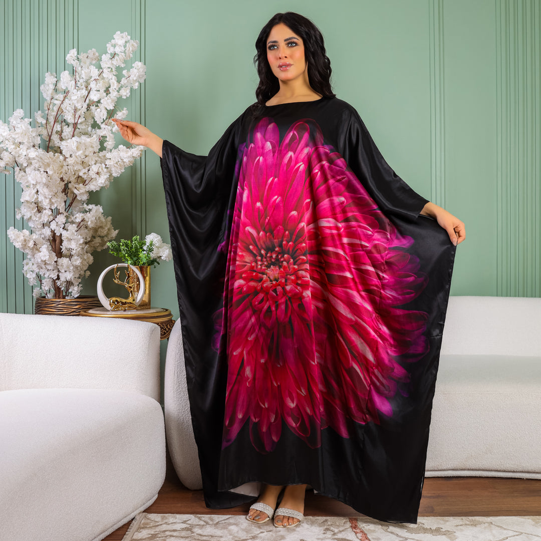 چلابية دبي حرير ستان   - مطبوع