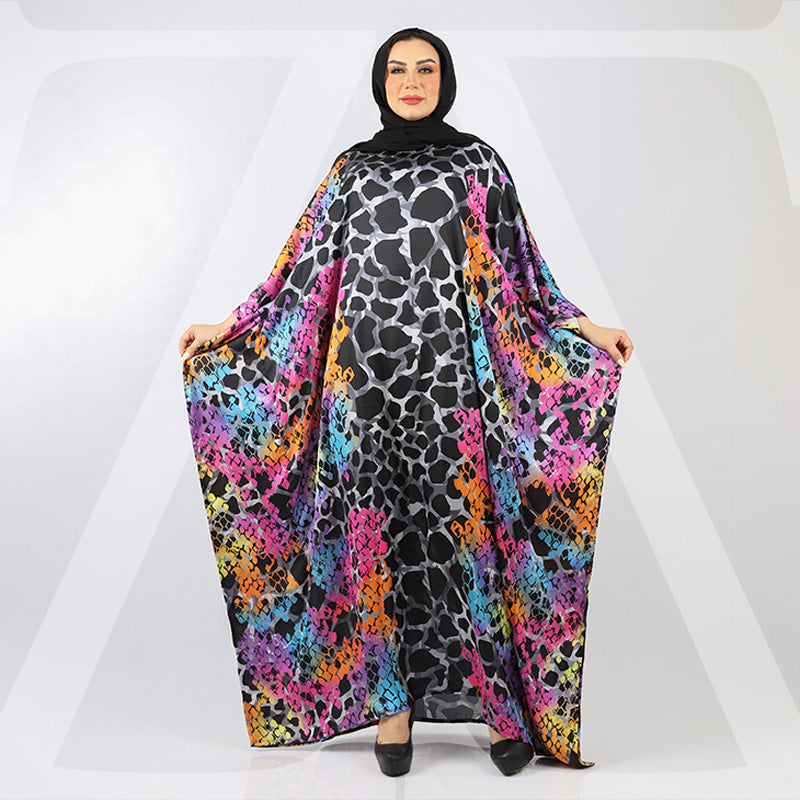 چلابية دبي حرير ستان - مطبوع