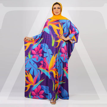 Dubai Jersey Jalabiya- Printed