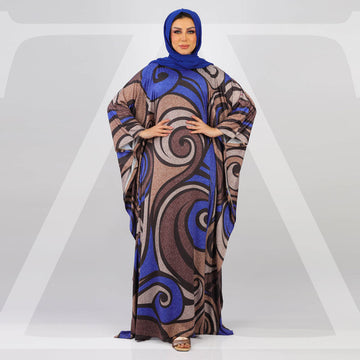 Dubai Jersey Jalabiya- Printed