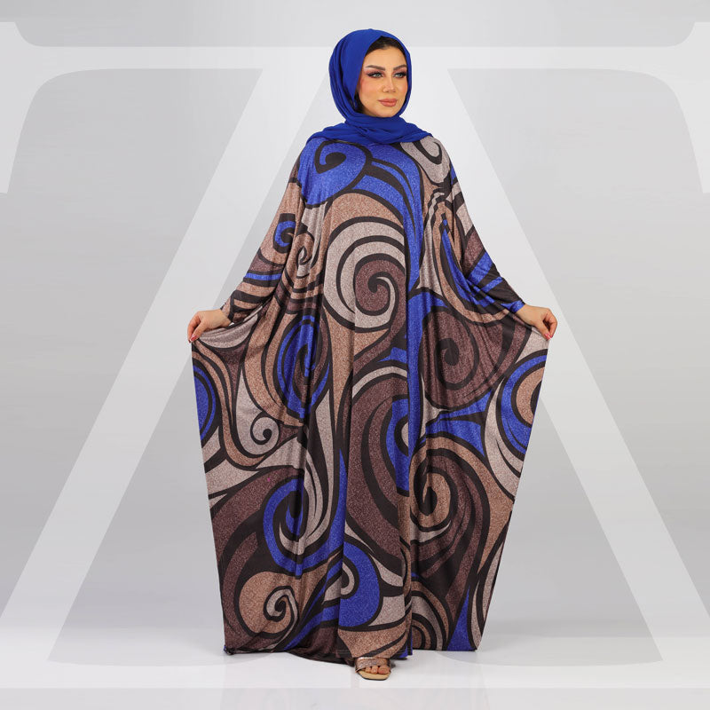 Dubai Jersey Jalabiya- Printed