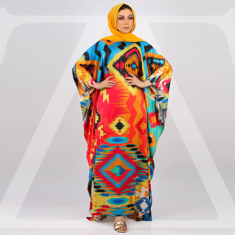 Dubai Jersey Jalabiya- Printed