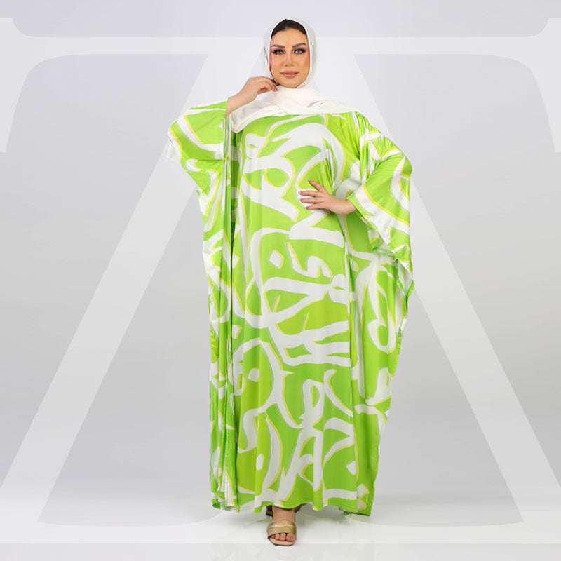 Dubai Jersey Jalabiya- Printed