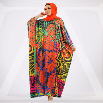Dubai Jersey Jalabiya- Printed