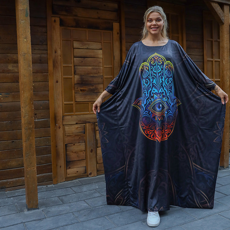 Dubai Jersey Jalabiya- Printed