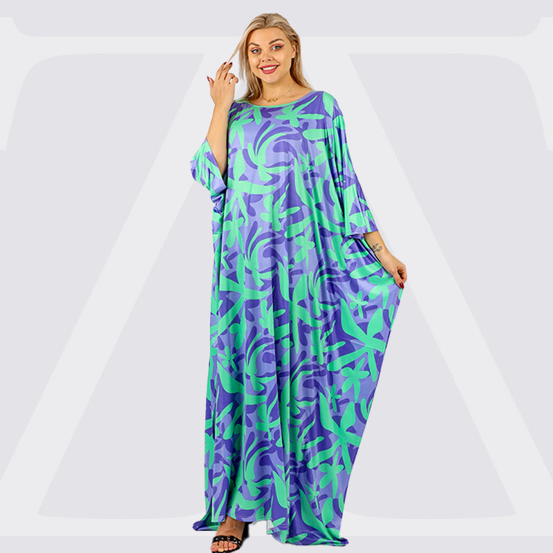 Dubai Jersey Jalabiya- Printed