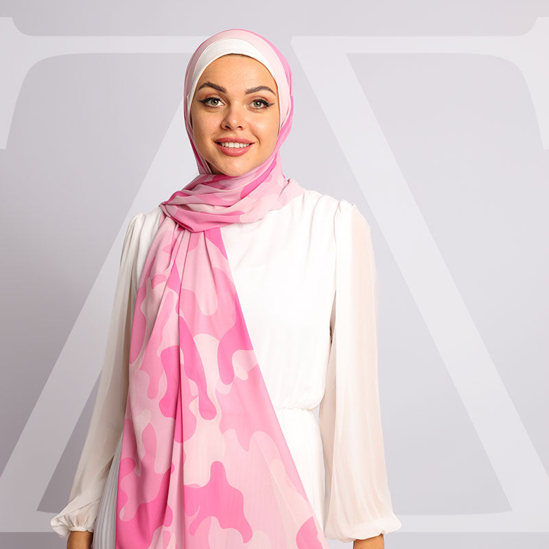 Chiffon Hijab -Printed